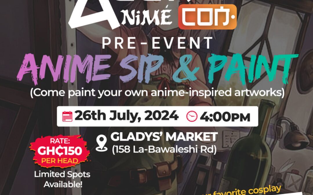 Anime Sip & Paint: Unleash Your Inner Artist with Ayatickets