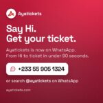 Buy Event Tickets On Whatsapp In Ghana: Meet The New Ayatickets Feature In 2026 1 Buy event tickets on WhatsApp