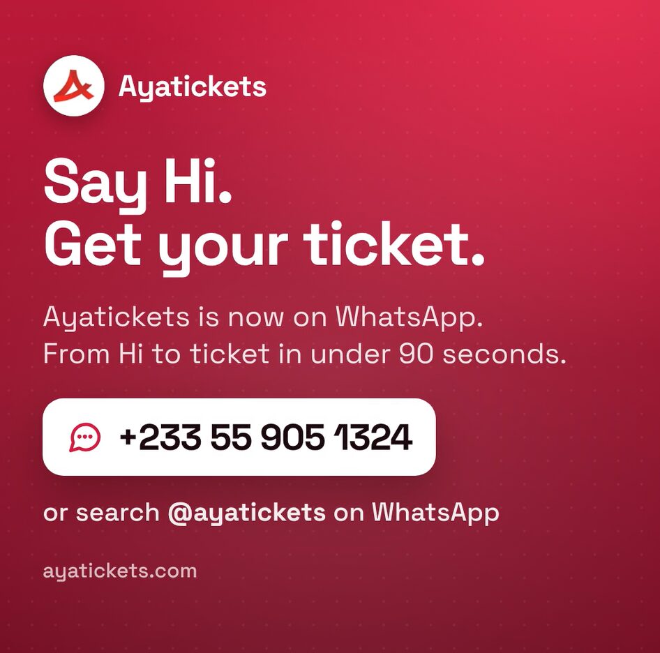 Buy Event Tickets on WhatsApp in Ghana: Meet the New Ayatickets Feature in 2026